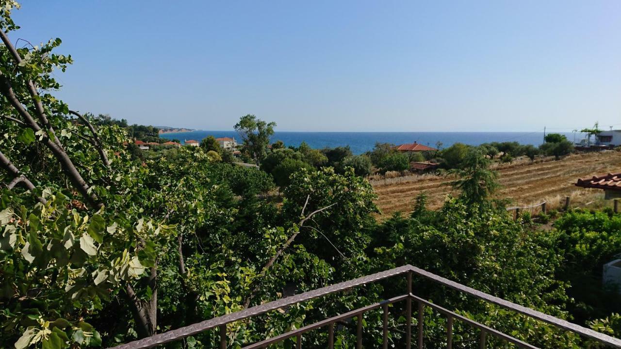 Stone House With Seaview Daire Nea Poteidaia Dış mekan fotoğraf