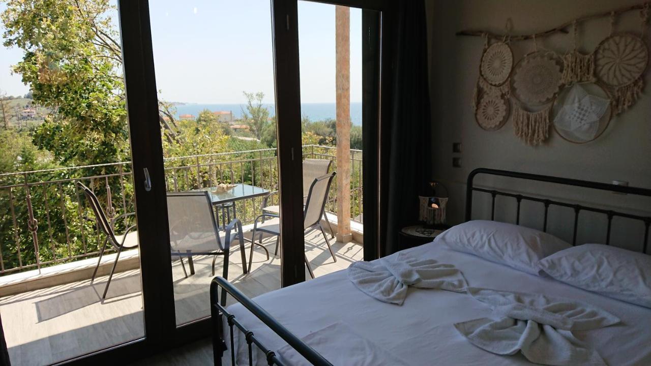 Stone House With Seaview Daire Nea Poteidaia Dış mekan fotoğraf