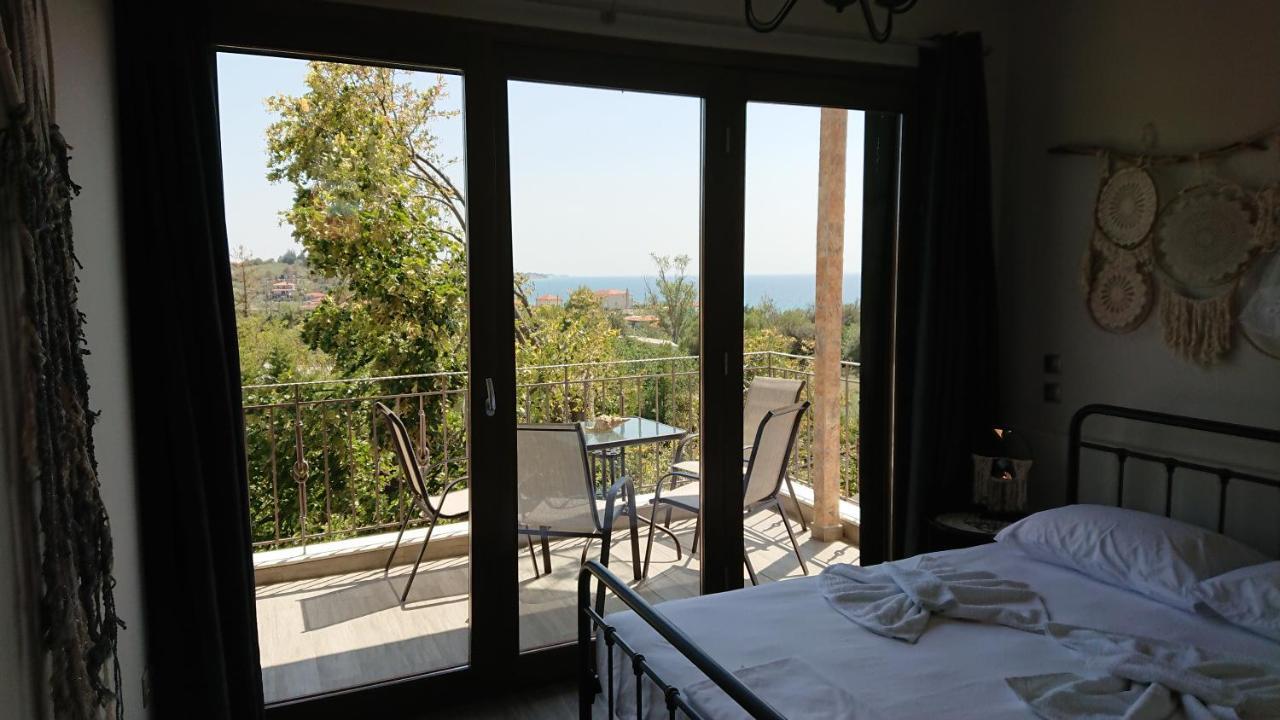 Stone House With Seaview Daire Nea Poteidaia Dış mekan fotoğraf